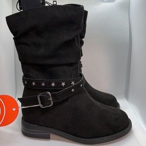 Black Riding Boots 7 Toddler Wonder Nation